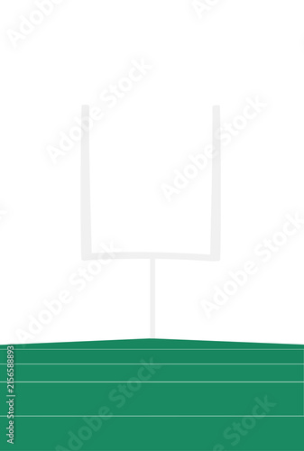,American football stadium goal post backgoundd