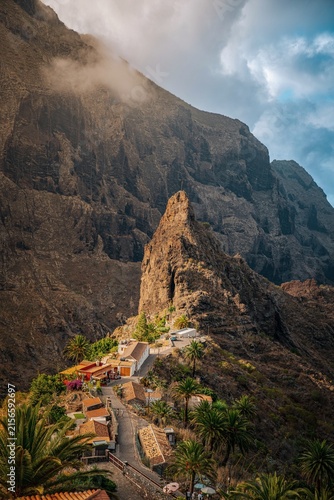 view of the mountains