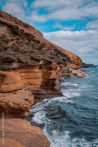 rocks and sea