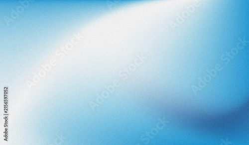 Fotografía Sky Blue Grainy Gradient Background With Soft Curved Light