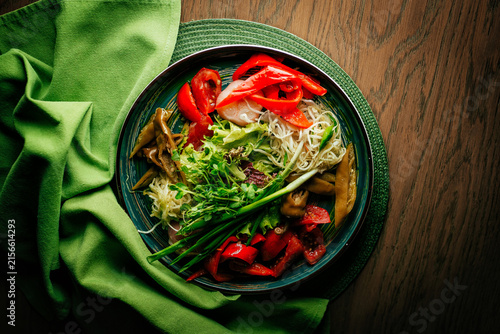 salad with vegetables