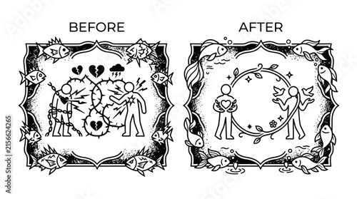 Before and After: Relationship Transformation, From Pain to Harmony