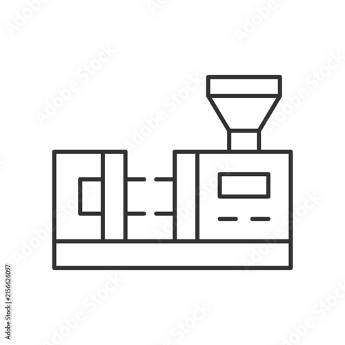 Plastic Injection Molding Machine Icon