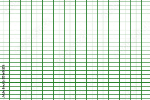 Green square grid pattern isolated on transparent background for technical layouts.