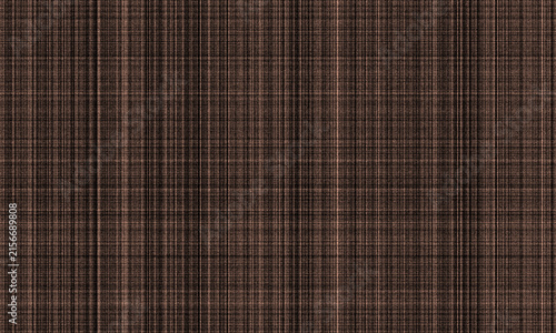 Dark brown woven linen texture background with subtle grid lines for rustic wood and fabric backdrop