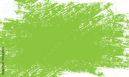 Lime Green Grunge Texture Background with Rough Dry Brush Strokes and Distressed Scratches