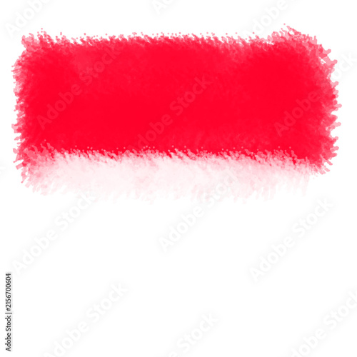 abstract brush white red color