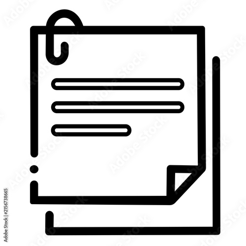 notepad icon vector illustration