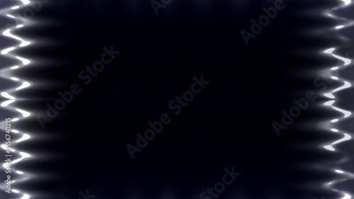 Abstract Dark Background with Glimmering Light Waves
