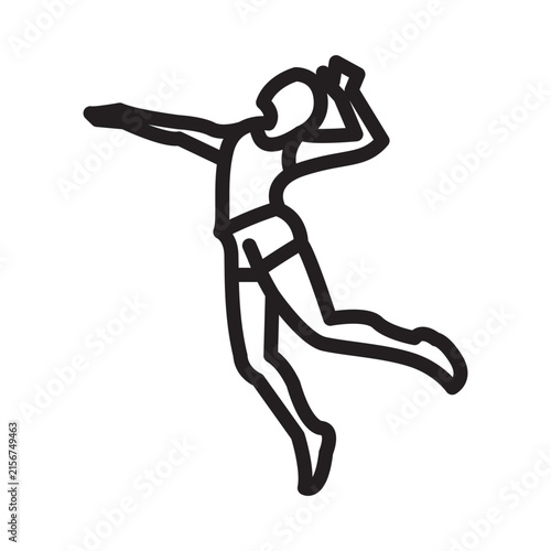 jumping man silhouette