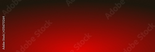 Panoramic Bright Cherry Red Bottom Origin Radial Gradient Background - Horizontal Semi Radial Glow Light
