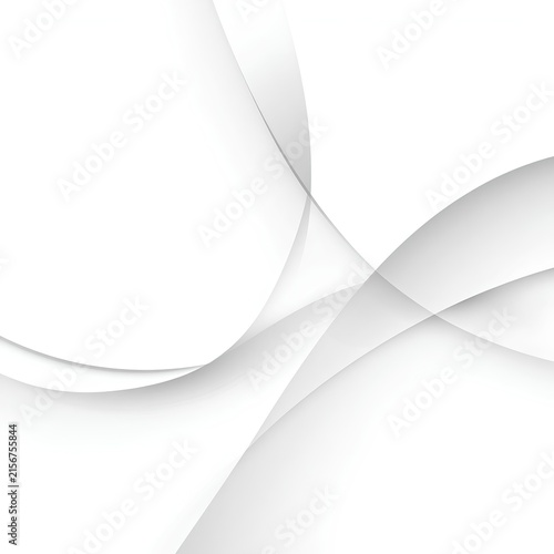 Minimalist Abstract Wave Background with Soft Grey Gradients