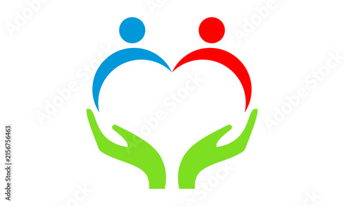 human care vector logo
