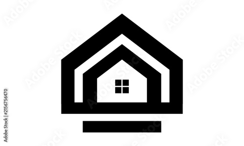 icon home vector logo design