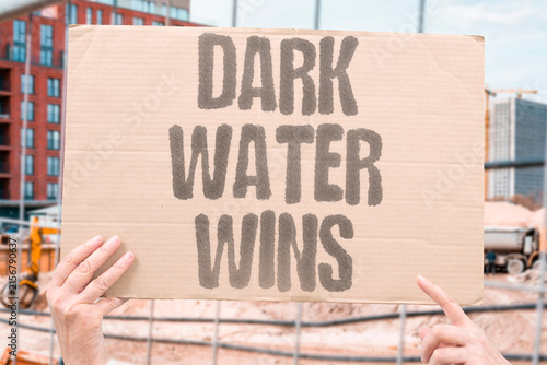 Canvastavla "Dark Water Wins" Open ocean swallows sunlight, turning the Arctic from a fridge into a radiator