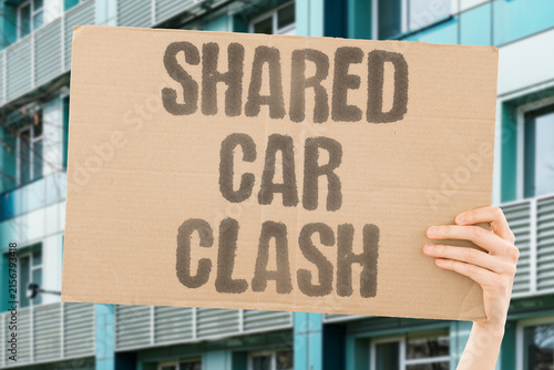 Canvas Print "Shared Car Clash" Empty tank, dirty floor mats, and a dead battery