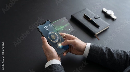Biometric Fingerprint Security on Smartphone for Digital Data Protection