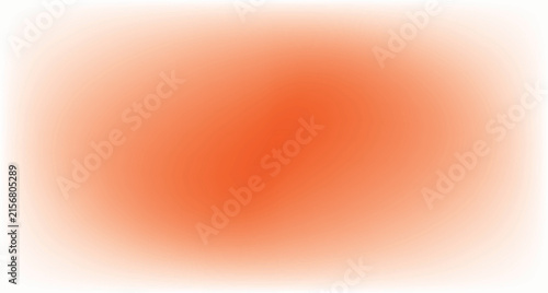 Canvastavla Smooth gradient of warm orange color fading to white
