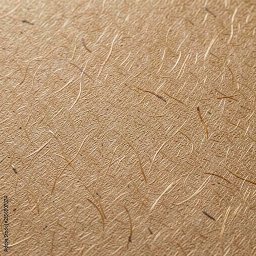Textured Recycled Brown Kraft Paper Surface Background