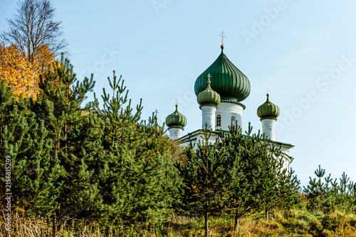 Obraz na plátně Church Nativity Saint John Baptist in Staraya Ladoga, Leningrad Region, Russia