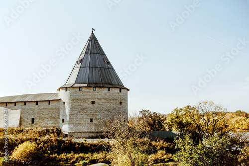 фотографія Fortress Old Ladoga town stone heritage fortification building bastion, Russia