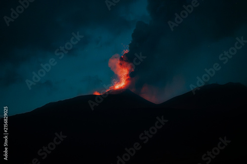 Etna Erupition 