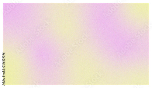 Abstract Grainy Gradient Background With Pastel Pink And Yellow Blending