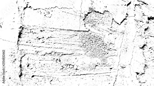 Grungy black cement wall texture overlay with rough cracks and weathered concrete damage for industrial design backgrounds.