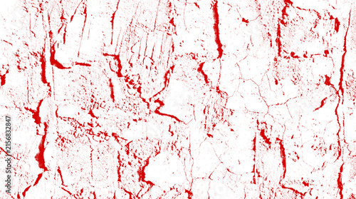 Red marble veins and scratch texture overlay on transparent background for blood effects.