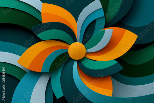 Illustration, colorful abstract pathways converging into a central harmonious design, symbolizing community and belonging, premium commercial aesthetic., perfect for modern design, travel, or