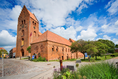 Photography St. Peder's Church in Næstved, Denmark