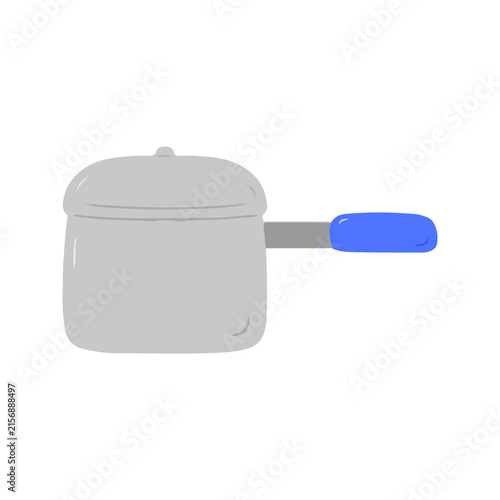 Small Cooking Saucepan Illustration