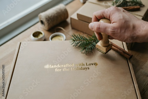 Handcrafting Holiday Gift Tags