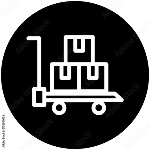 logistic lifter for e commerce element web design or graphic design