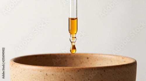 Dropper Dispensing Herbal Extrac For Back To School Education Concept