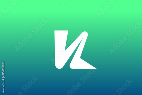 Abstract letter K logo with a modern typographic style.