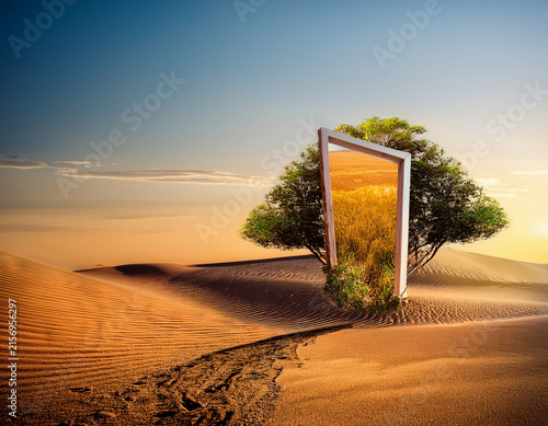 Life Concept. Existence survival . New life and hope concept image.