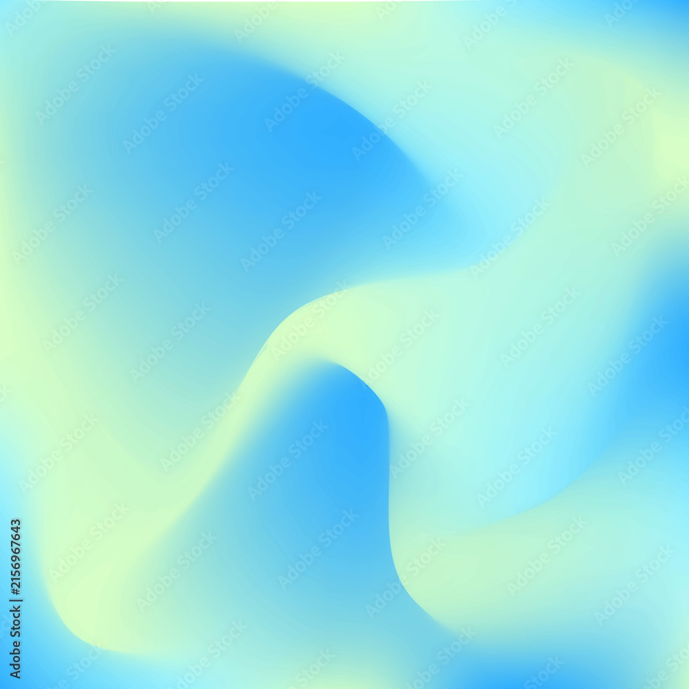 Fototapeta premium abstract colorful background. blue mint green neon light sea summer happy color gradiant illustration. blue mint green color gradiant background