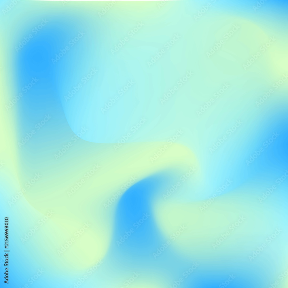 Fototapeta premium abstract colorful background. blue mint green neon light sea summer happy color gradiant illustration. blue mint green color gradiant background