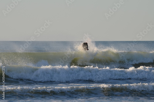 Obraz na płótnie Surf bodyboard Puissant
