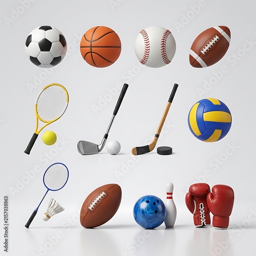Colorful food icons and utensils on white background.
