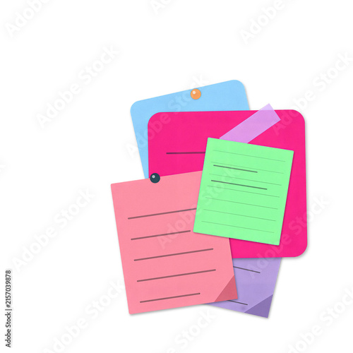 Colorful folded paper with grid pattern