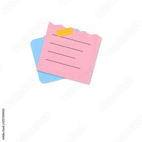 Colorful sticky notes with smiley faces
