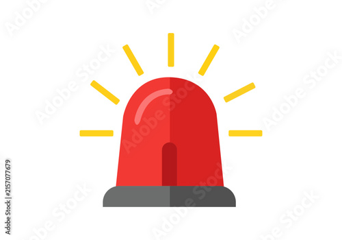 Red flashing light icon