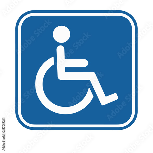 disabled parking sign