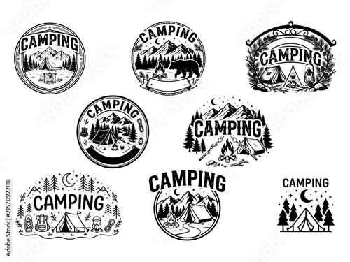 Camping SVG