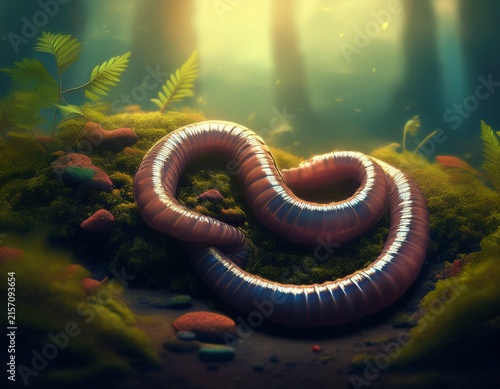 earthworm animal worm natural growth