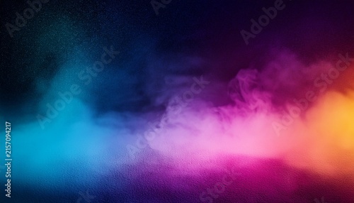 abstract colorful mist background with grain unfocussed ambient neon light modern minimal wallpaper