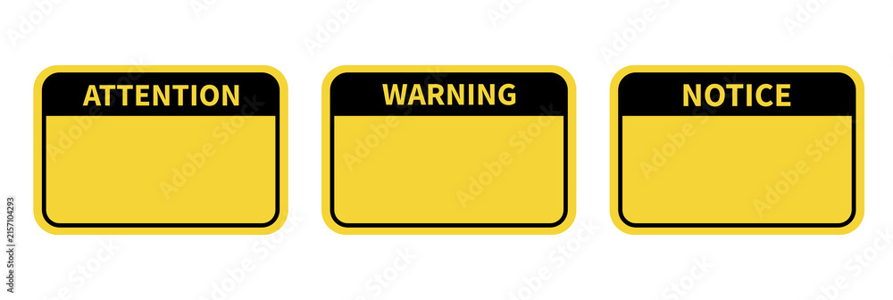 Fototapeta premium set of sign