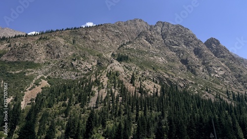 view of the mountains